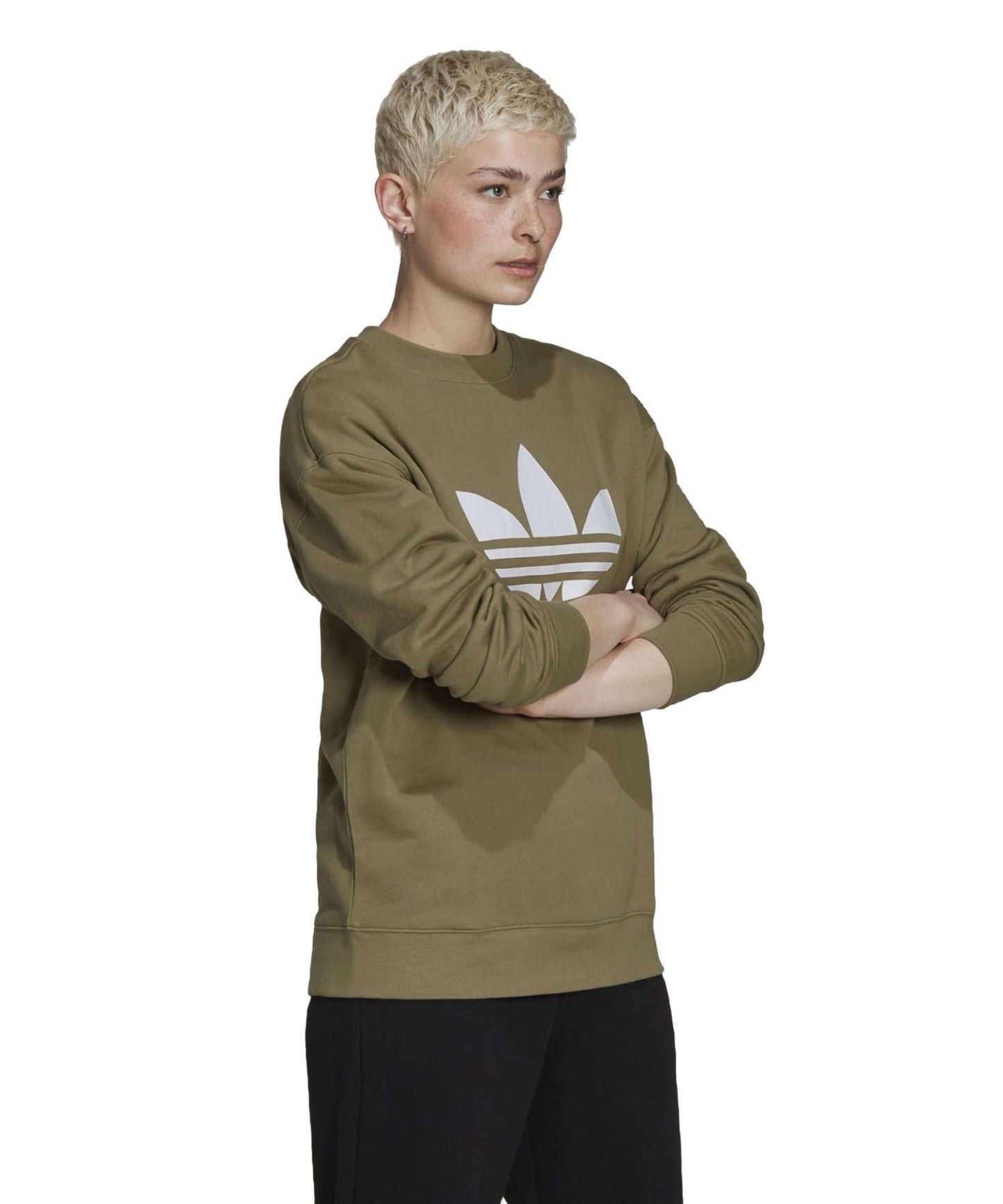 adidas Originals Women's Trefoil Crew Sweatshirt H33582