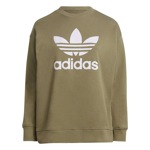 adidas Women's Trefoil Crew Sweatshirt (Plus Size) H22888 