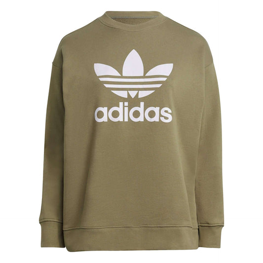 adidas Women's Trefoil Crew Sweatshirt (Plus Size) H22888 