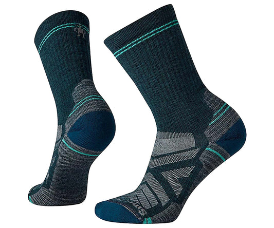 Smartwool Women's Hike Light Cushion Crew Socks - Twilight Blue (SW001573-G74 0822)