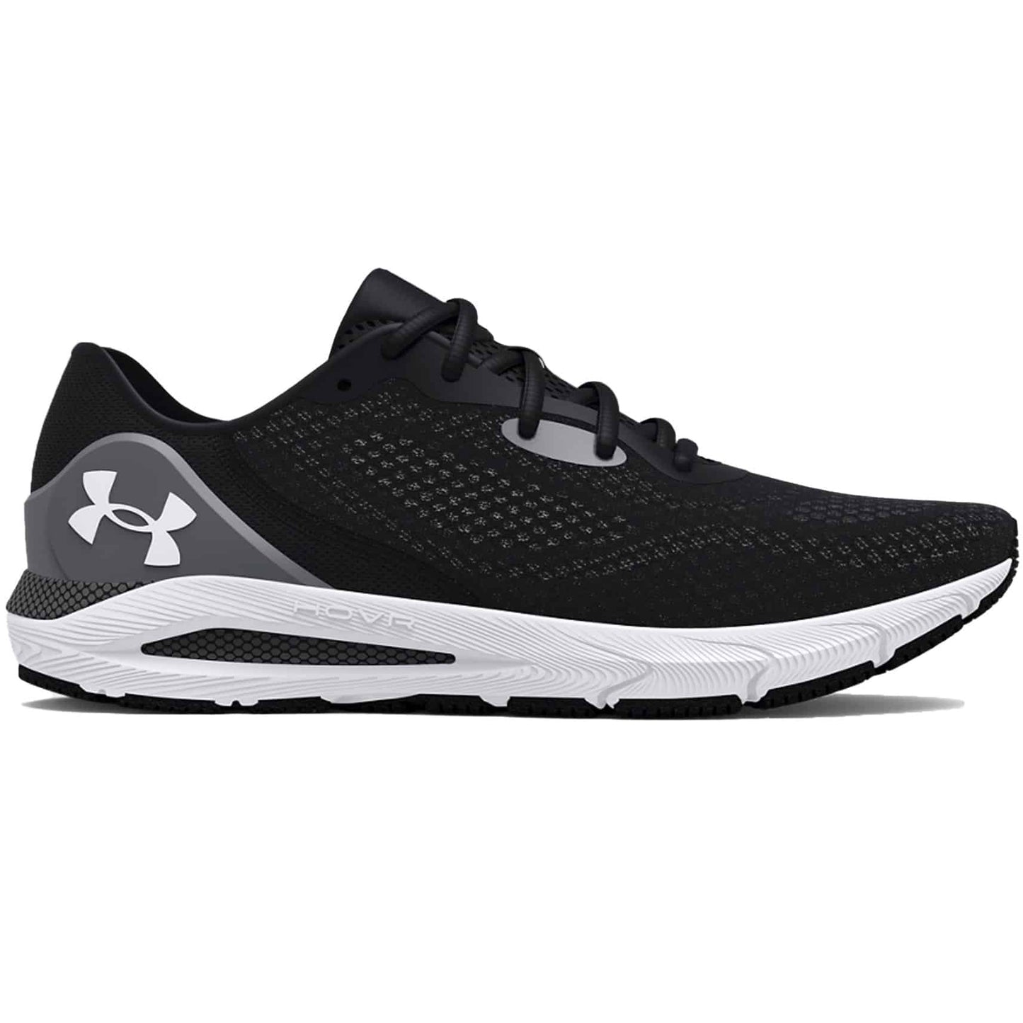 Men’s running shoes featuring a breathable engineered mesh upper, responsive cushioned midsole, lace-up closure, supportive heel construction, and durable rubber outsole for road running and training