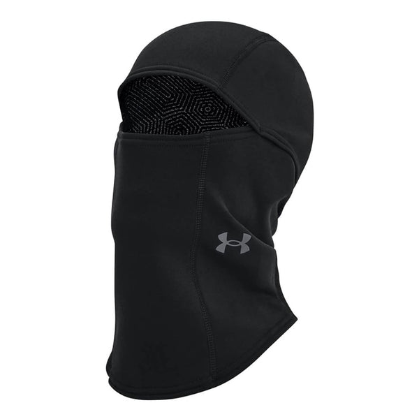 Under Armour Unisex Storm ColdGear black balaclava with full-face coverage and water-resistant performance fabric.