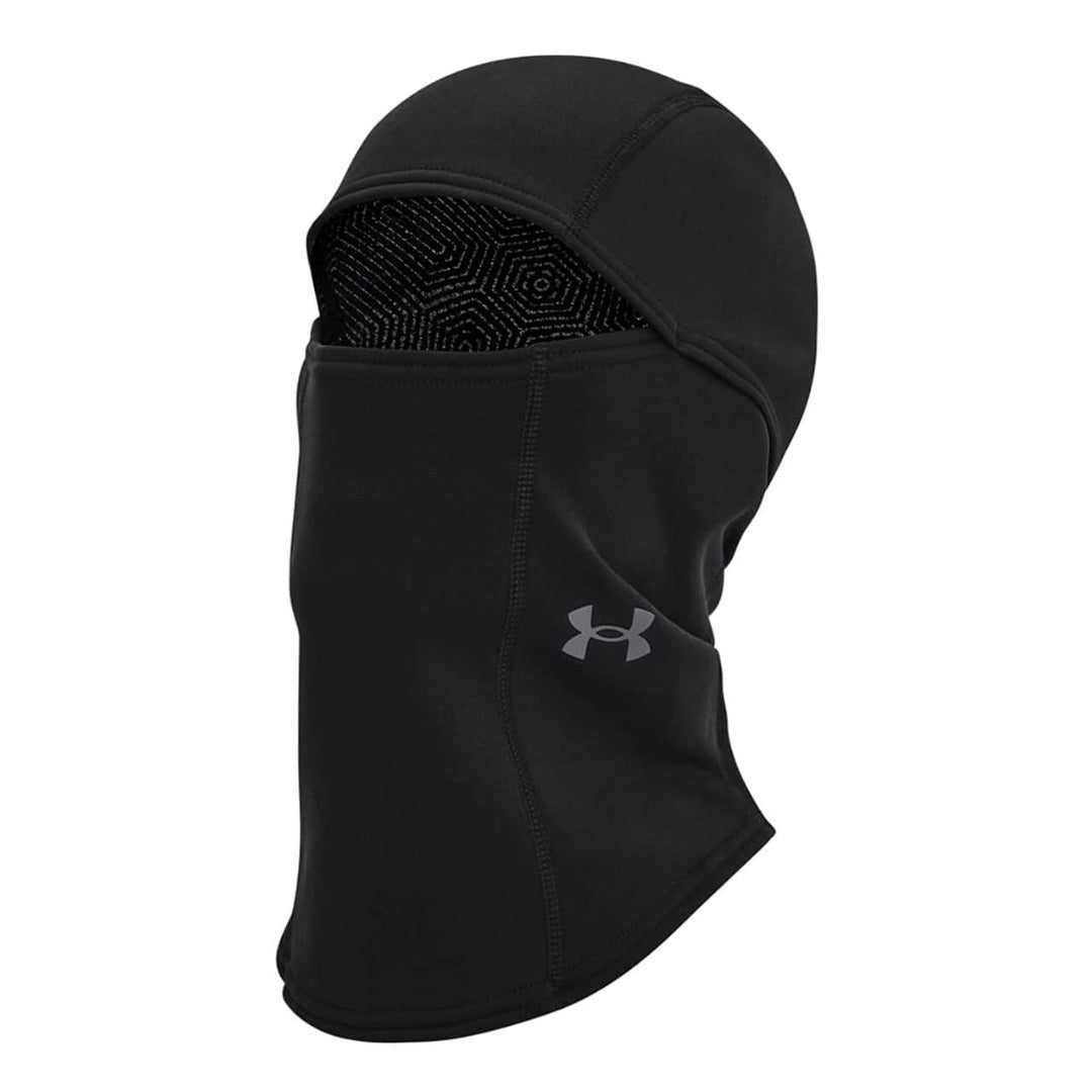 Under Armour Unisex Storm ColdGear black balaclava with full-face coverage and water-resistant performance fabric.