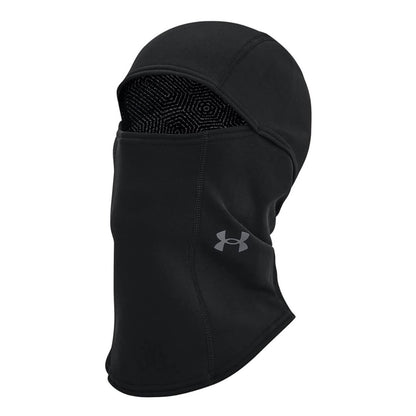 Under Armour Unisex Storm ColdGear black balaclava with full-face coverage and water-resistant performance fabric.