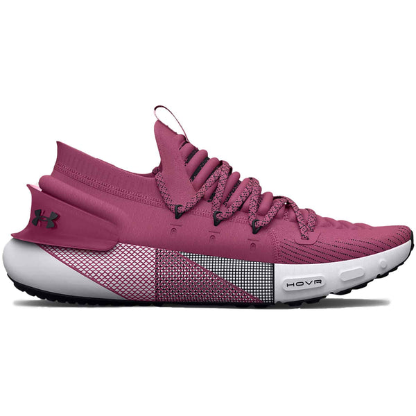 Women’s running shoes featuring a breathable knit upper, sock-like fit, responsive cushioned midsole, lace-up closure, and durable outsole for running and everyday comfort