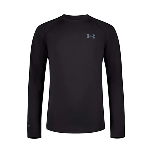 Under Armour Boys' UA Base™ 2.0 Crew Long Sleeve - Black