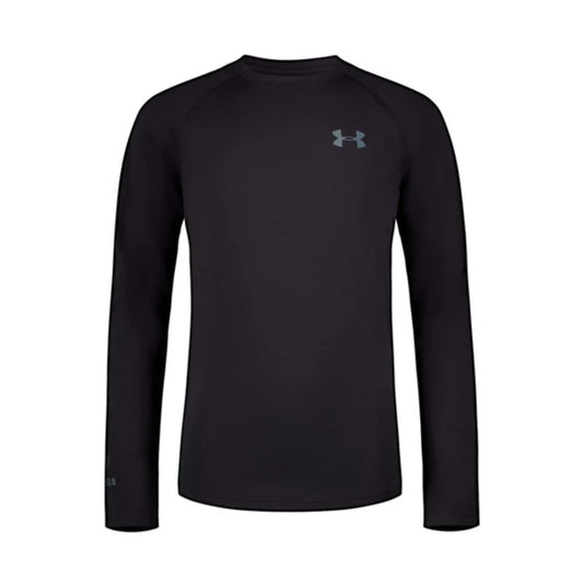 Under Armour Boys' UA Base™ 2.0 Crew Long Sleeve - Black