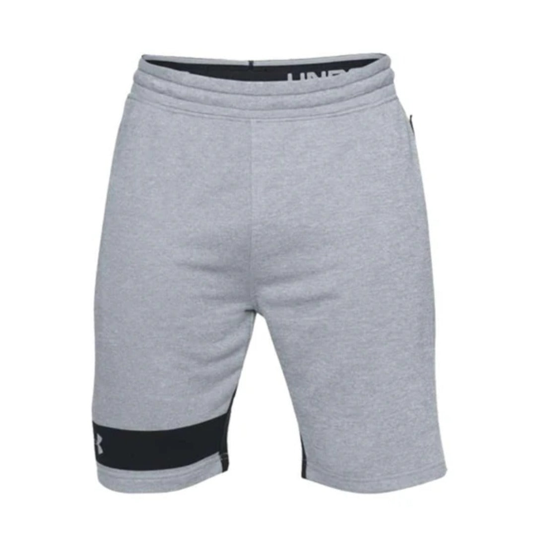 Under Armour Men's 10 Inch Tech Terry Shorts - Steel/ Academy/ Graphite