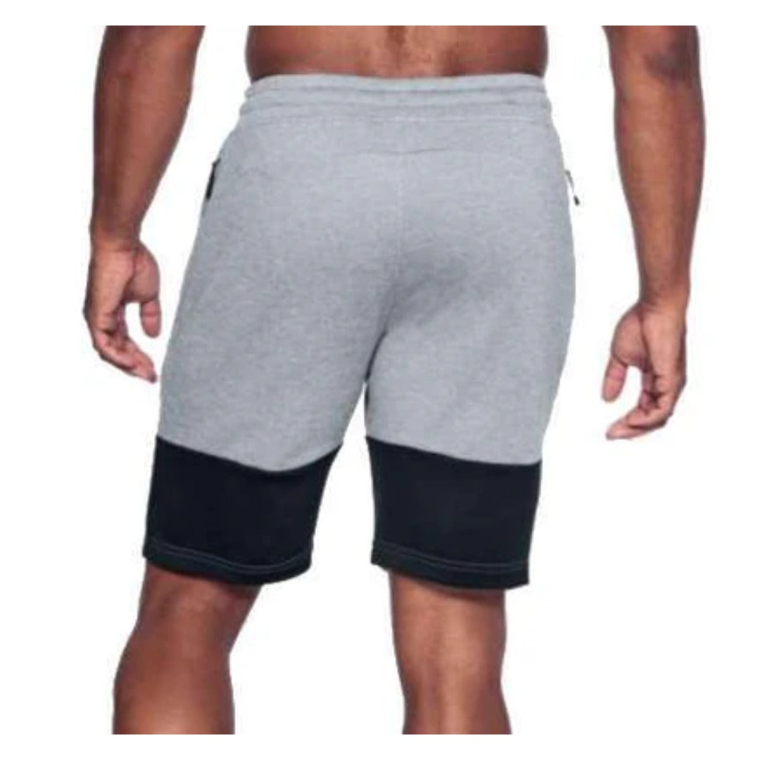 Under Armour Men's 10 Inch Tech Terry Shorts - Steel/ Academy/ Graphite