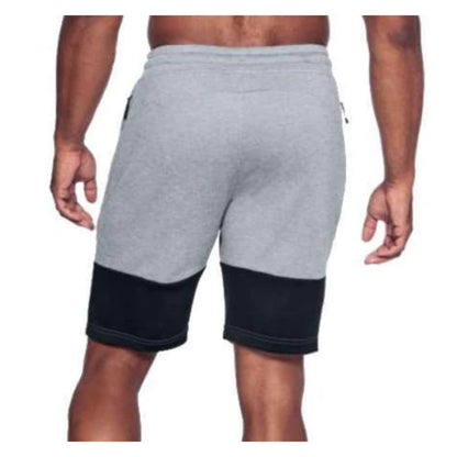 Under Armour Men's 10 Inch Tech Terry Shorts - Steel/ Academy/ Graphite