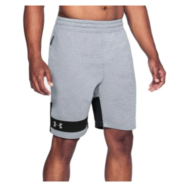 Under Armour Men's 10 Inch Tech Terry Shorts - Steel/ Academy/ Graphite