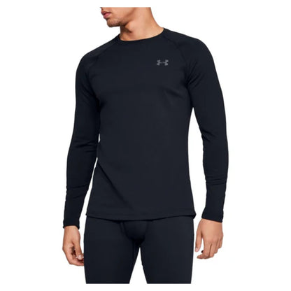Under Armour Men's ColdGear Base 2.0 Crew Top - Black