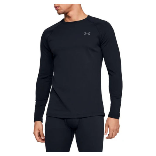 Under Armour Men's ColdGear Base 2.0 Crew Top - Black