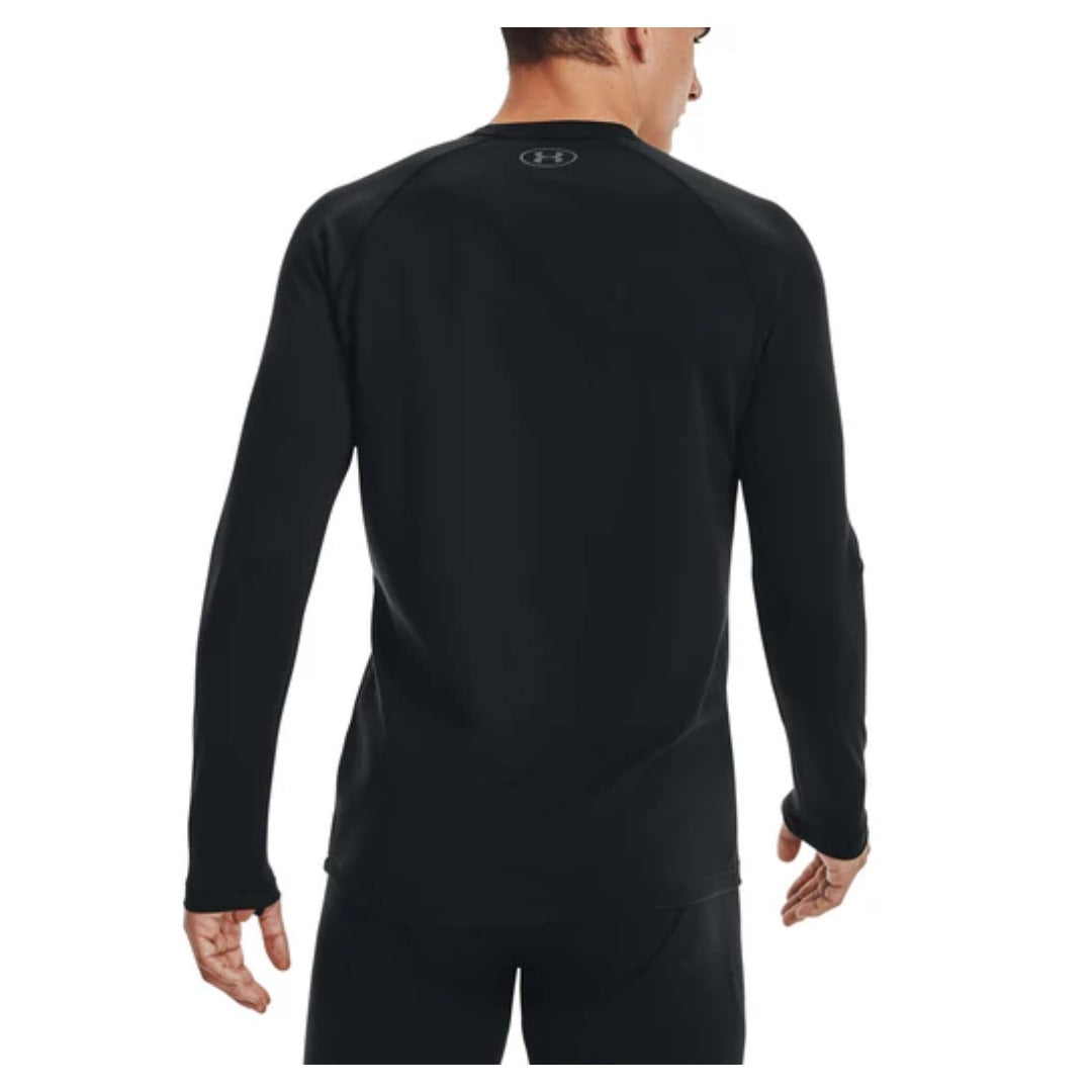 Under Armour Men's ColdGear Base 2.0 Crew Top - Black