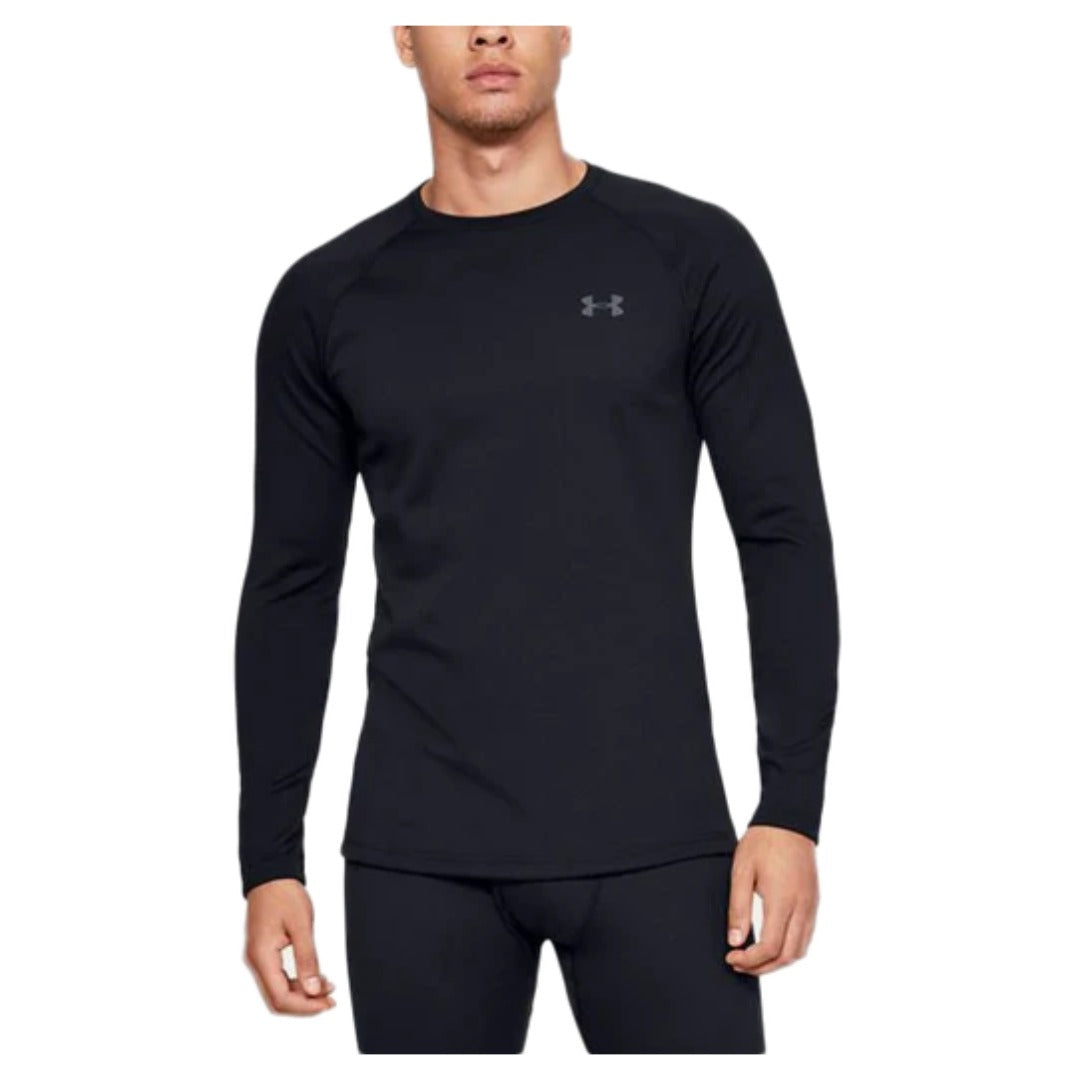 Under Armour Men's ColdGear Base 3.0 Crew - Black