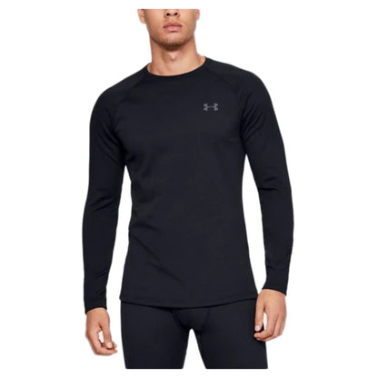 Under Armour Men's ColdGear Base 3.0 Crew - Black