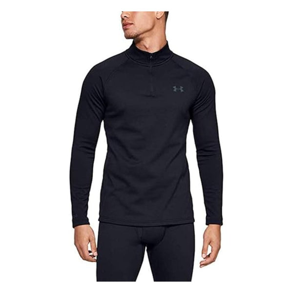 Under Armour Men's ColdGear® Base 4.0 ¼ Zip TOP - Black