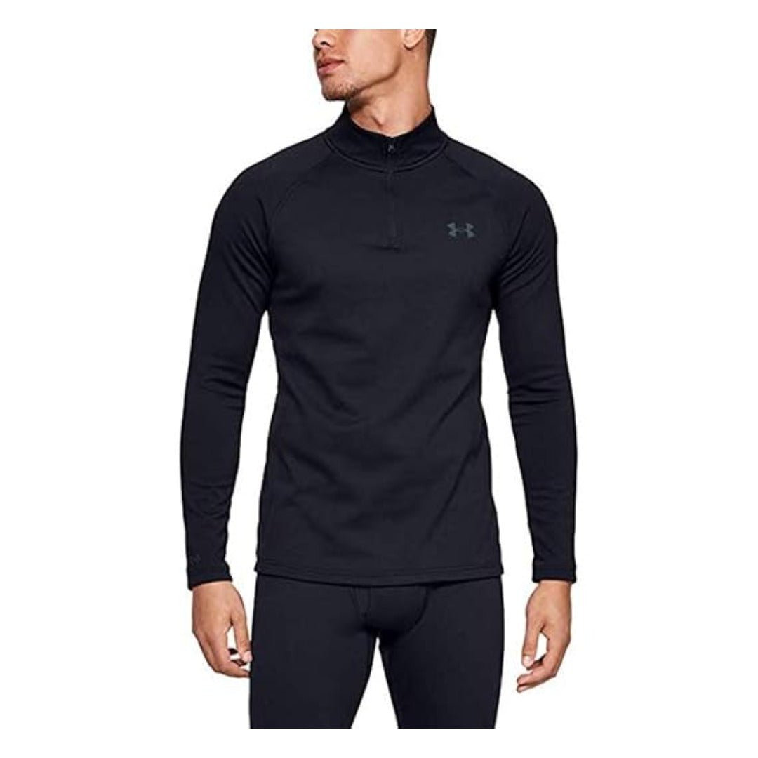 Under Armour Men's ColdGear® Base 4.0 ¼ Zip TOP - Black