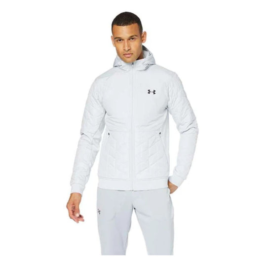 Under Armour Men's Coldgear Reactor Performance Hybrid Jacket - Halo Grey/Black