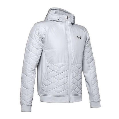 Under Armour Men's Coldgear Reactor Performance Hybrid Jacket - Halo Grey/Black