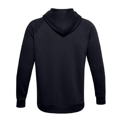 Under Armour Men's Rival Fleece Hoodie -  Black
