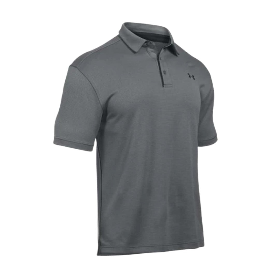 Under Armour Men's Tech Polo - Graphite Black