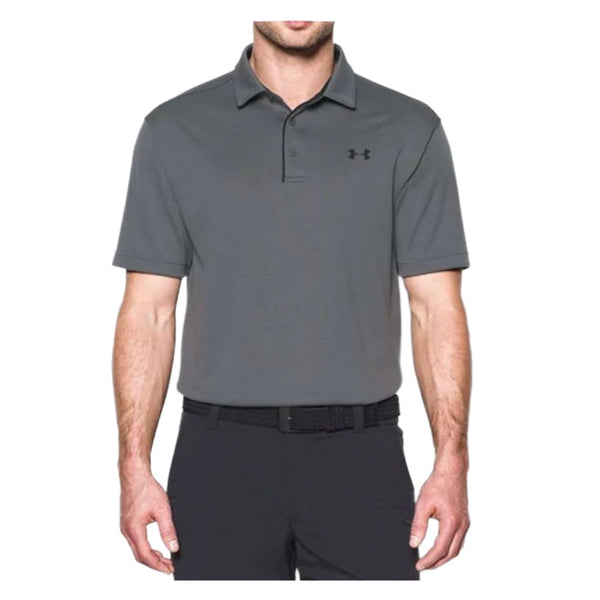 Under Armour Men's Tech Polo - Graphite Black