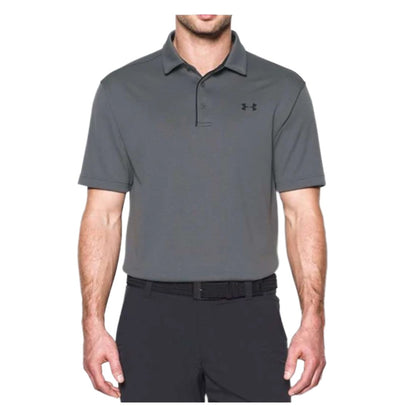 Under Armour Men's Tech Polo - Graphite Black