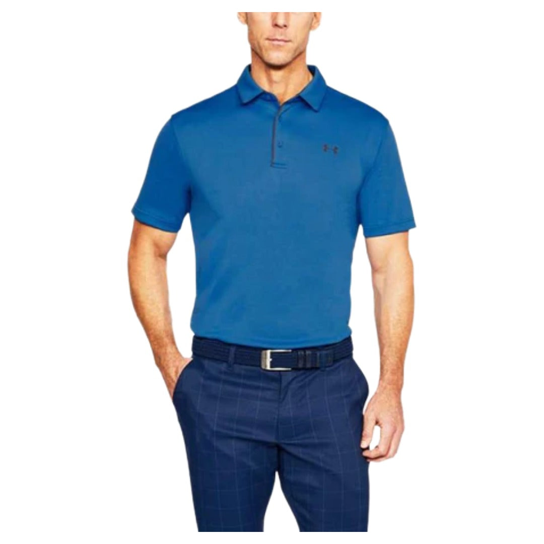 Under Armour Men's Tech Polo - Royal Blue