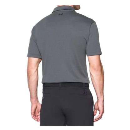 Under Armour Men's Tech Polo - Graphite Black