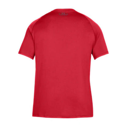 Under Armour Men's Tech Short Sleeve T-Shirt - Radio Red