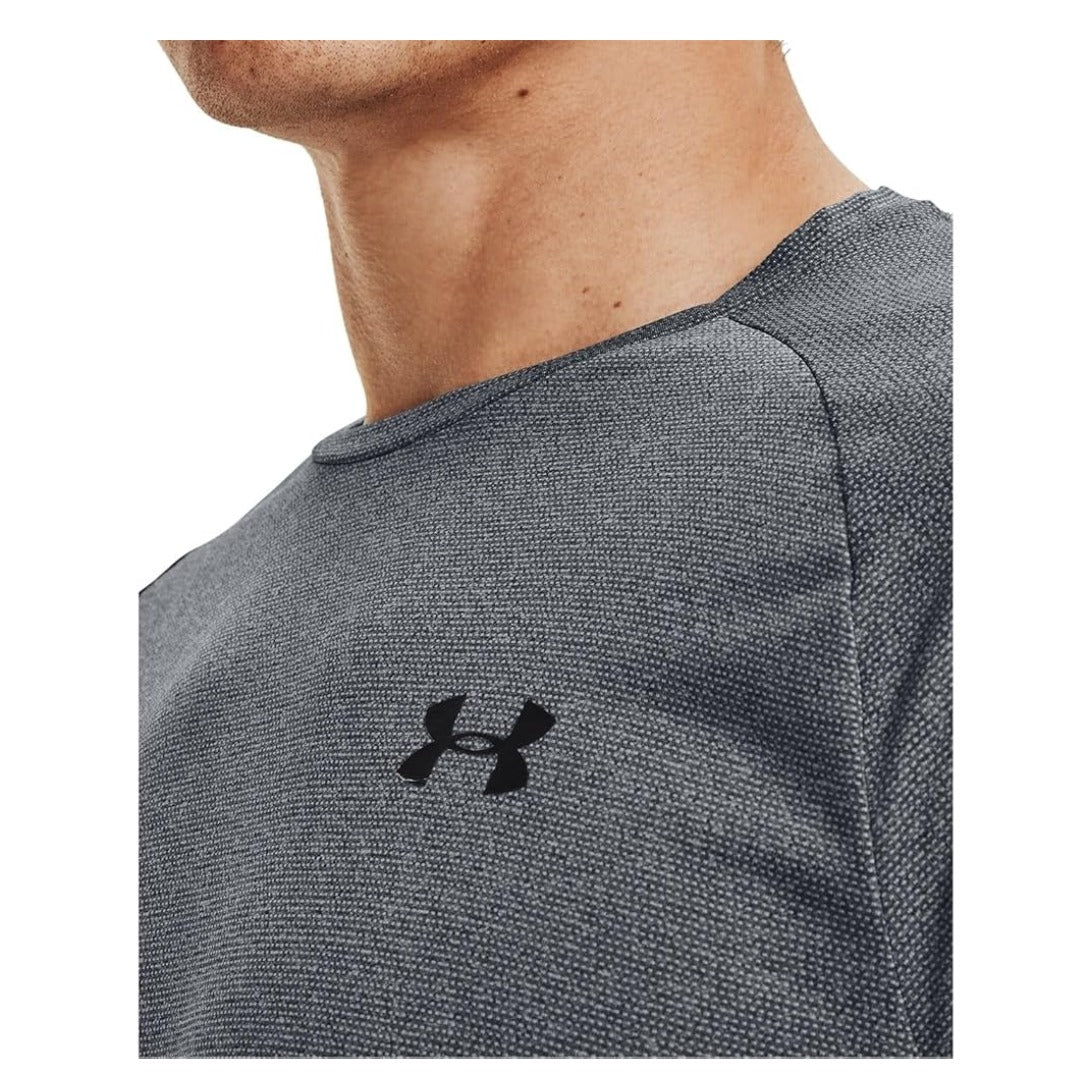 Under Armour Men's UA Tech™ 2.0 Short Sleeve T-Shirt - Pitch Gray Light Heather / Black