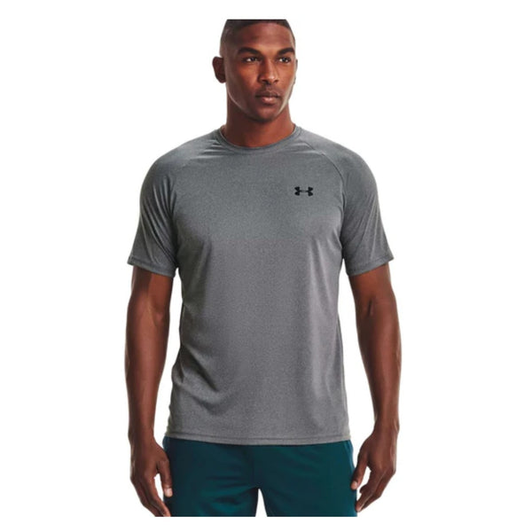 Under Armour Men's UA Tech™ 2.0 Short Sleeve T-Shirt - Pitch Gray Light Heather / Black
