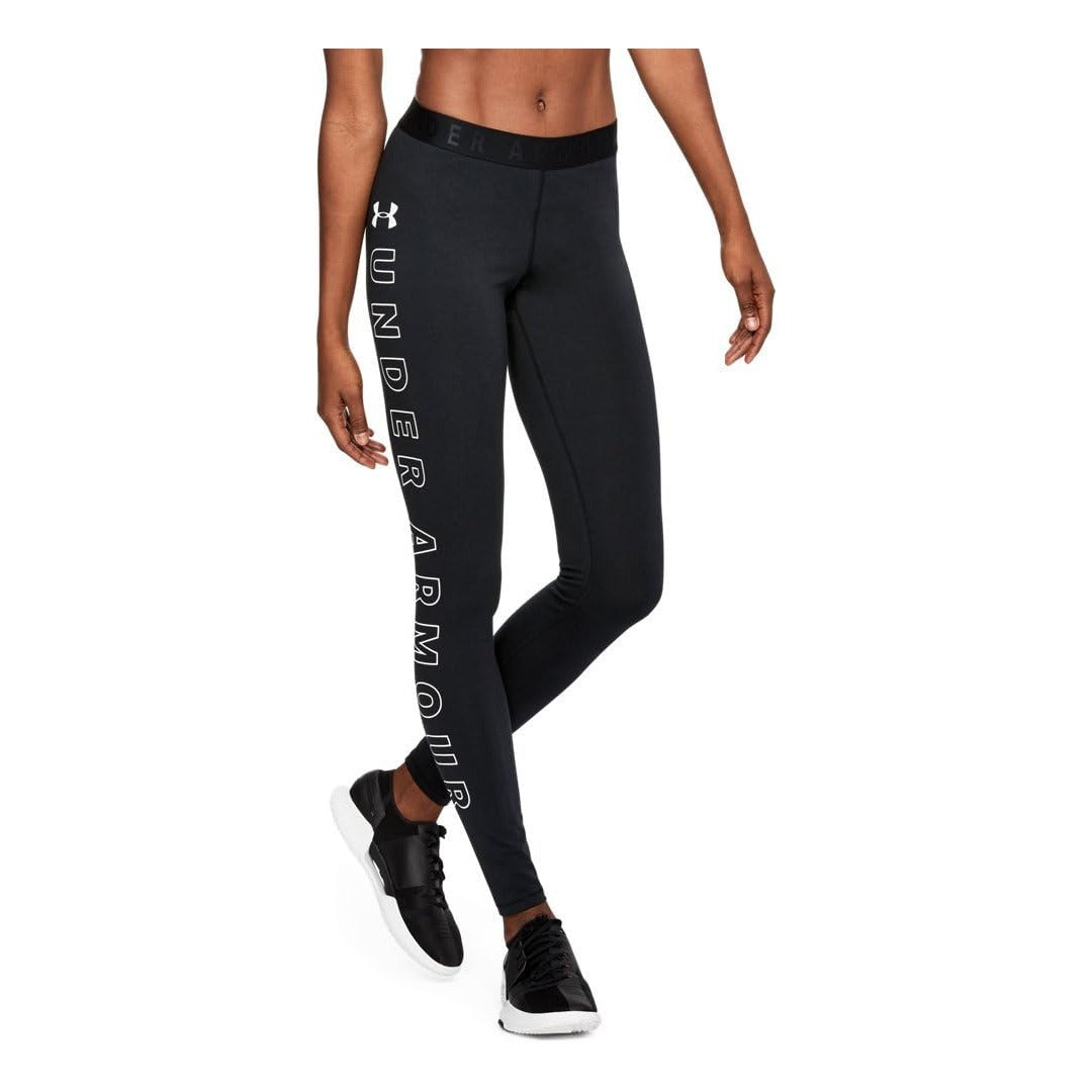 Under Armour Women Favorite Legging Graphic - Black/White