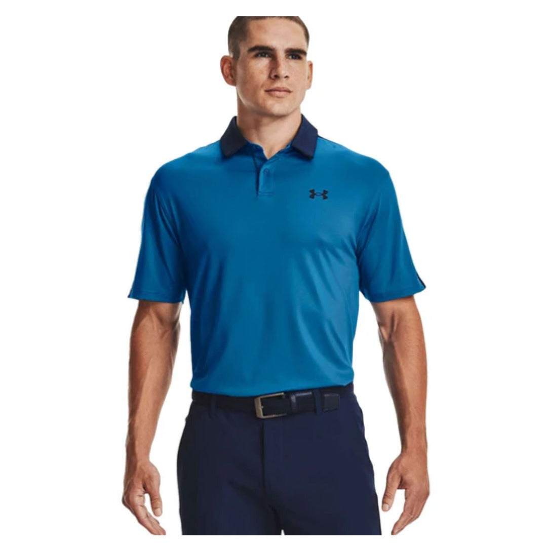 Under Armour Men's UA T2G Blocked Golf Polo Shirt