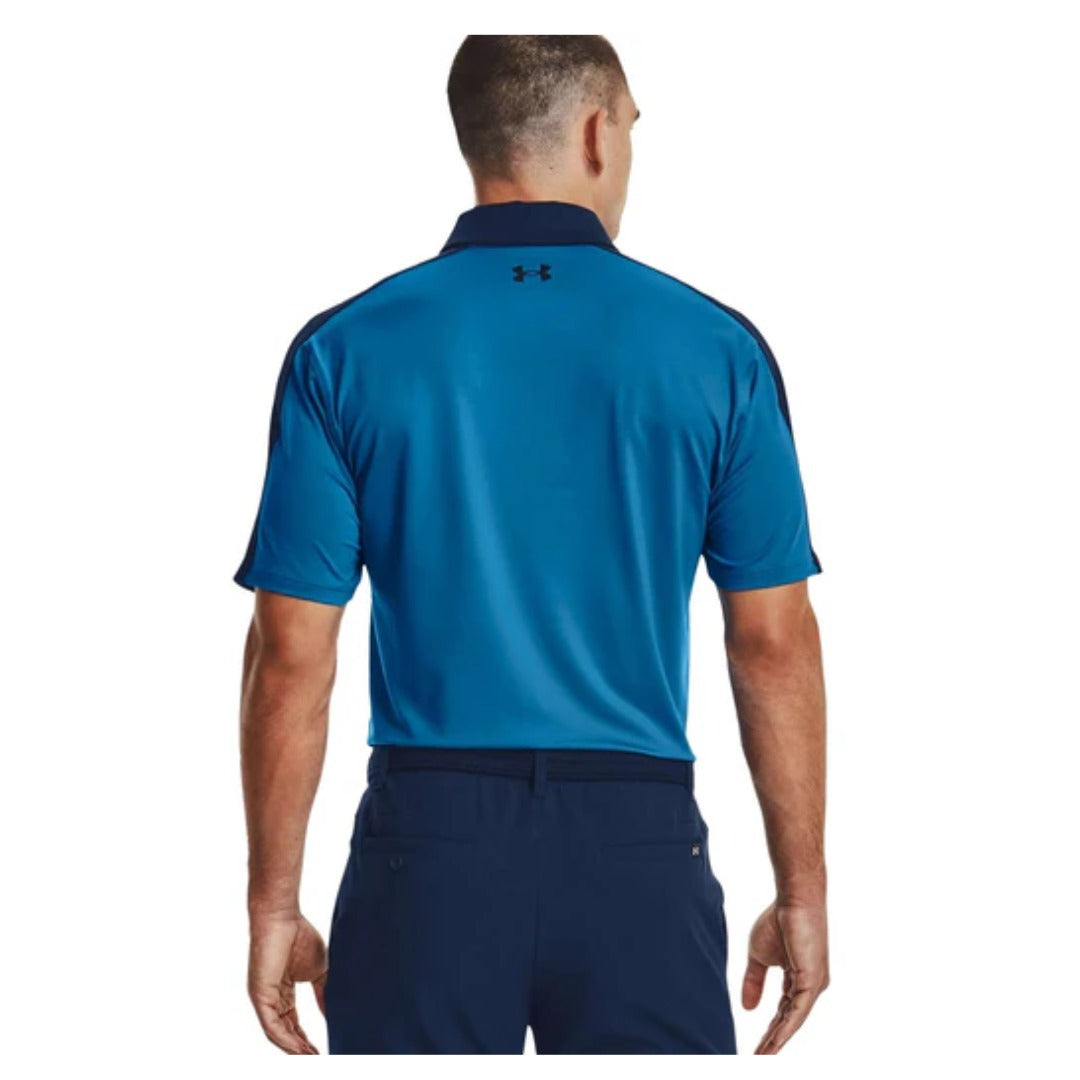 Under Armour Men's UA T2G Blocked Golf Polo Shirt