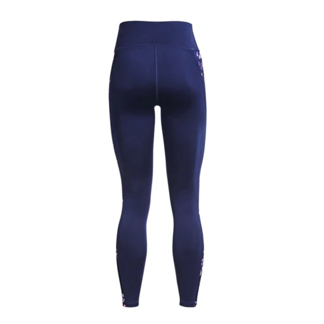 Under Armour Women's ColdGear Waistband Ankle Leggings - Midnight Navy / Twilight Purple