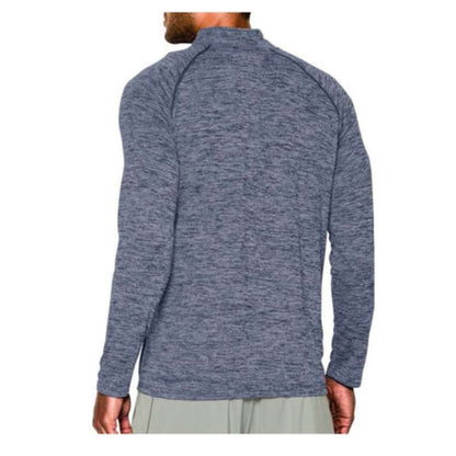 Under Armour Men's Tech Quarter-Zip Pullover - Academy Steel Steel
