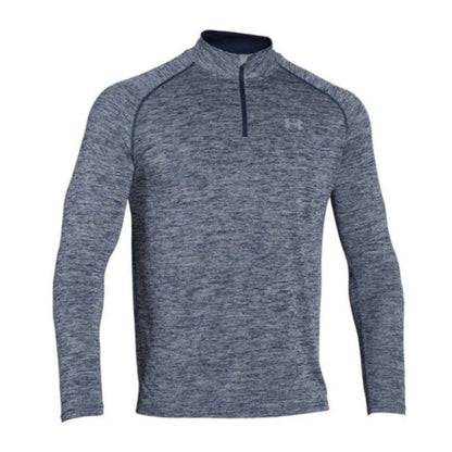 Under Armour Men's Tech Quarter-Zip Pullover - Academy Steel Steel