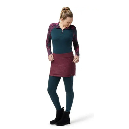 Smartwool Women's  Merino 250 Base layer Pattern 1/4 Zip