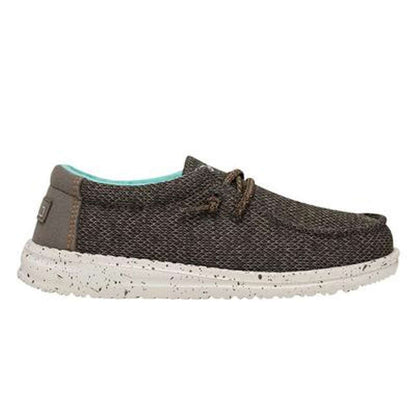 Hey Dude Wally Youth Sox Shoes - Musk