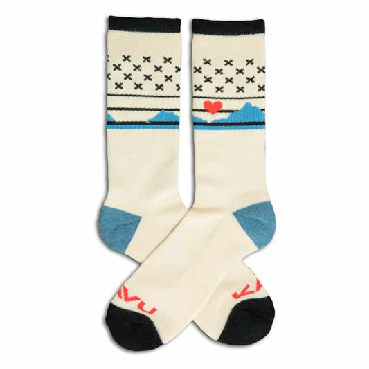 Kavu Unisex Moonwalk Socks - I Heart You