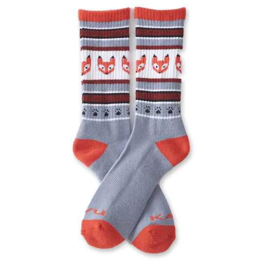 Kavu Unisex Moonwalk Socks - Foxy