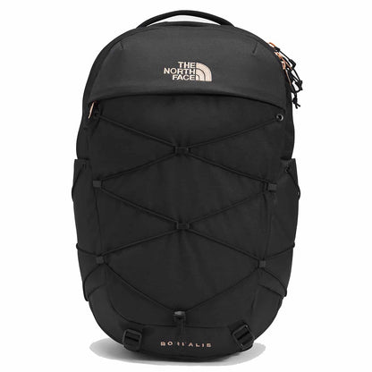 The North Face Women’s Borealis Backpack - TNF Black/Burnt Coral Metallic