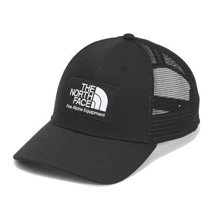 The North Face Unisex Mudder Trucker Hat - Classic trucker style with adjustable closure and breathable mesh back in Black