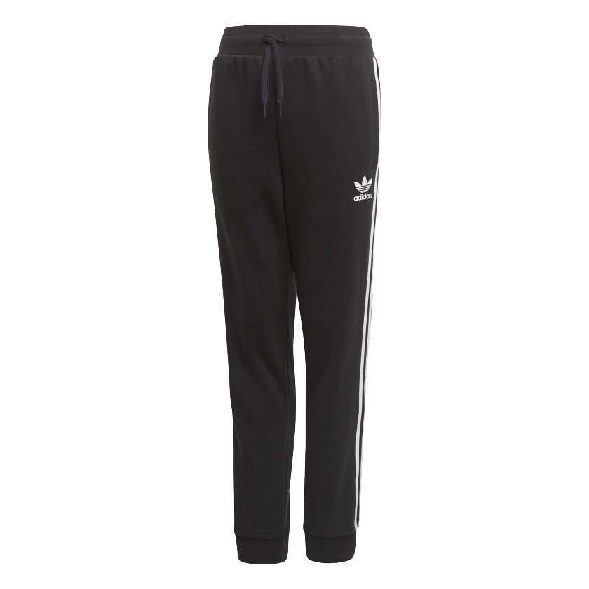 adidas Originals Juniors' 3-Stripes Pants - Black