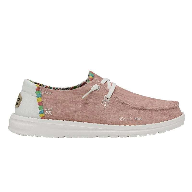 Hey Dude Women's Wendy BOHO Shoes - Rose