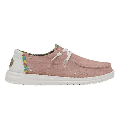 Hey Dude Women's Wendy BOHO Shoes - Rose