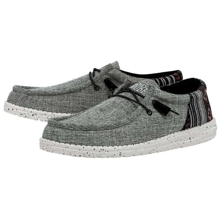 Hey Dude Men's Wally Funk Shoes - Black Aztec