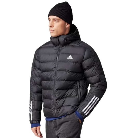 adidas Men's Itavic 3-Stripes Midweight Hooded Jacket